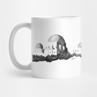 Griffith Observatory Sketch Mug